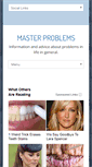 Mobile Screenshot of masterproblems.com